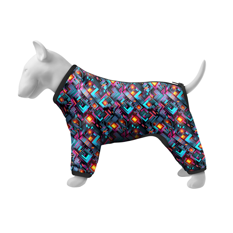 Вітровка для собак WAUDOG Clothes, малюнок "Нескінченні світи", S35, В 47-51 см, С 35-39 см Коломыя - изображение 1