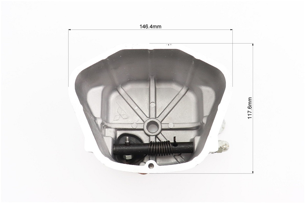 Кришка головки циліндра (клапанів), алюміній R195NM Тип 2 Киев - изображение 3