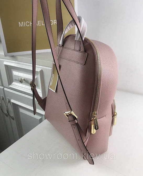 Женский брендовый рюкзак Michael Kors Erin pink Lux Киев - изображение 4