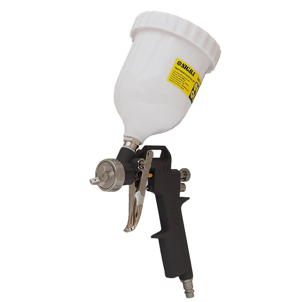 Фарборозпилювач HP Ø1.8мм 85-225 л/хв 3.5бар у/б 600 мл (пласт) SIGMA (6811111) Київ - фото 2