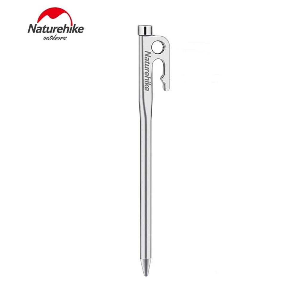 Колки стальные Naturehike NH19PJ014, 25 см, серый Киев - изображение 1