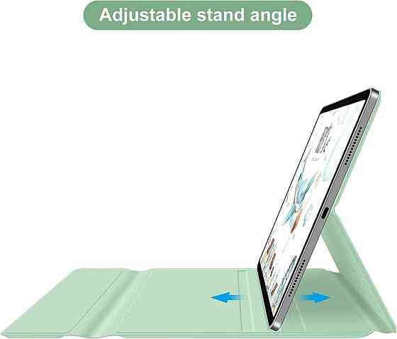 Магнитный чехол GOOJODOQ с клавиатурой для iPad Air 5 2022/Air 4 2020 10.9/iPad 4-го поколения 10.9 / iPad Pro 11 2018 Днепр