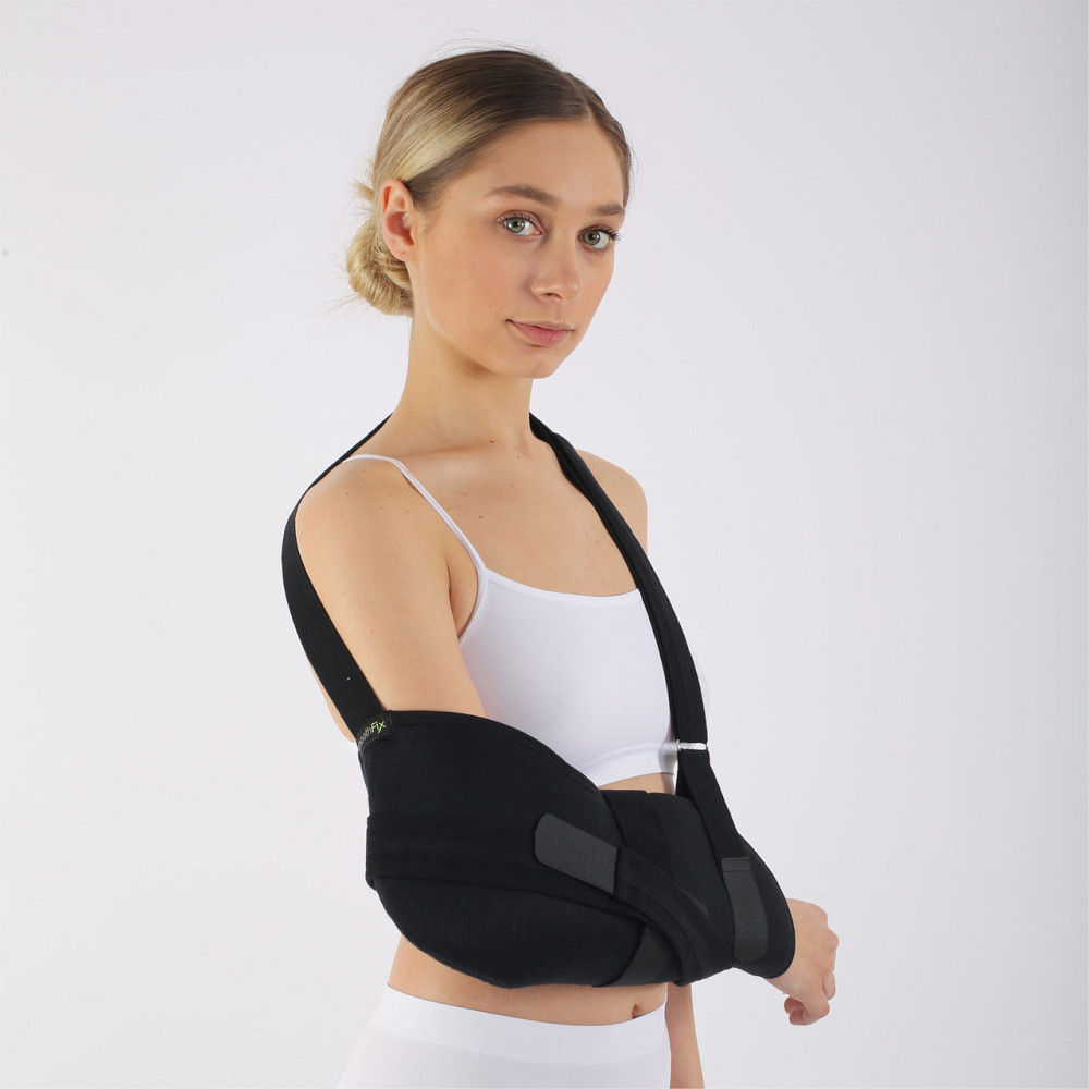 Бандаж косинка для підтримки руки під час перелому, пов'язка на ліктьовий суглоб Розмір XXL Кам'янець-Подільський - фото 6