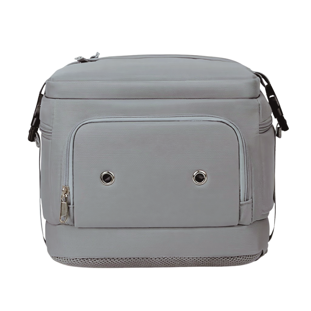 Рюкзак городской для путешествий дорожный с влагозащитой с портом для заряки 40х20х25 см,серый Каменец-Подольский - изображение 5