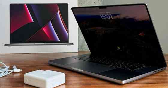 Ноутбук: Apple MacBook Pro 16" M2 PRO 16Gb. 512Gb. SSD/20 Циклів заряду. Київ