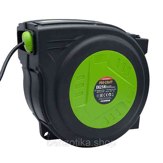 Подовжувач на котушці Procraft EK25N 3x1,5мм² 25 м Київ