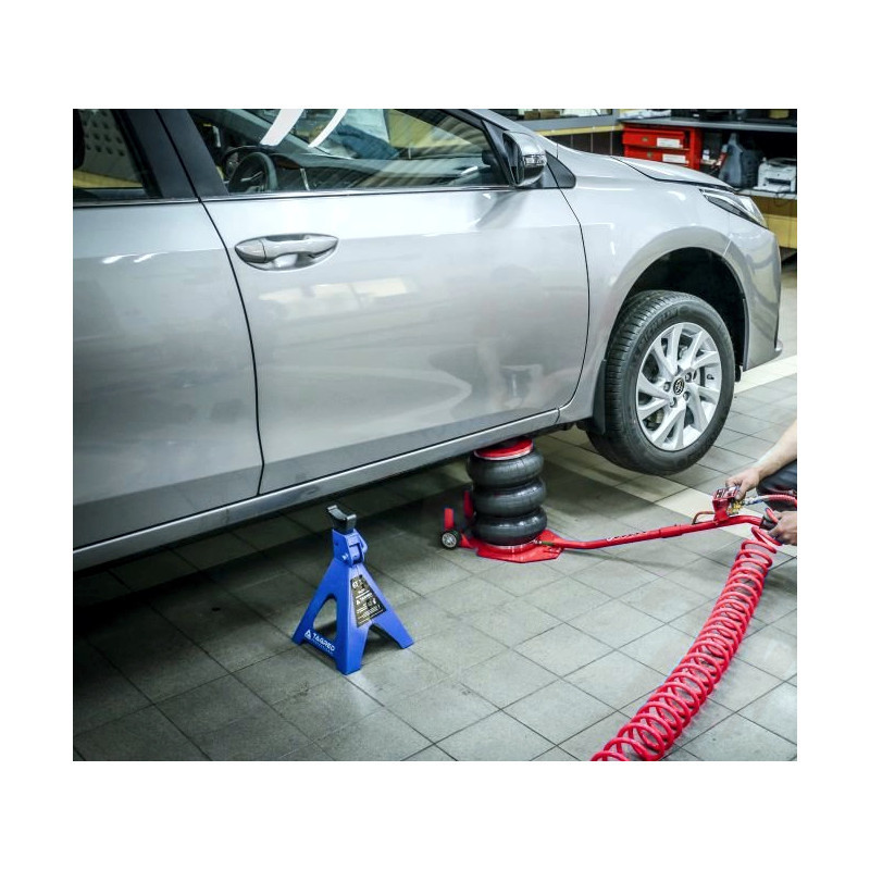 Домкрат 3,5т (135-420мм) підкатний пневматичний 6-12bar,Ø270мм Одеса - фото 7