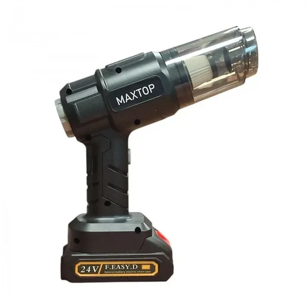 Акумуляторний автомобільний пилосос Maxtop MP-251 150W, 8500Pa, 6 насадок, HEPA, Black Одеса - фото 1