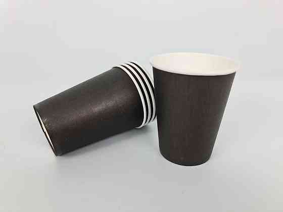 Стаканчики для кави 250 мл Чорно/Білий Маестро h9 (50 шт.) Харків