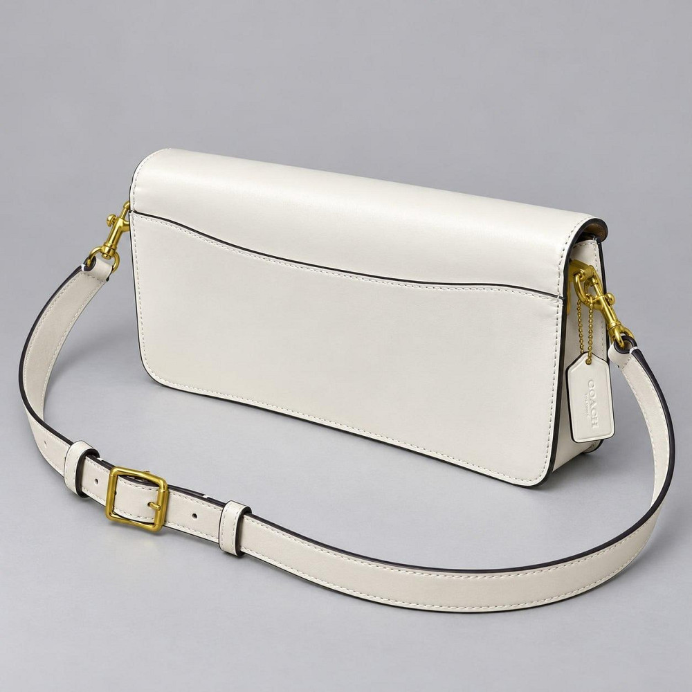 Женская брендовая сумка кроссбоди Coach Tabby Shoulder white Lux Киев - изображение 6