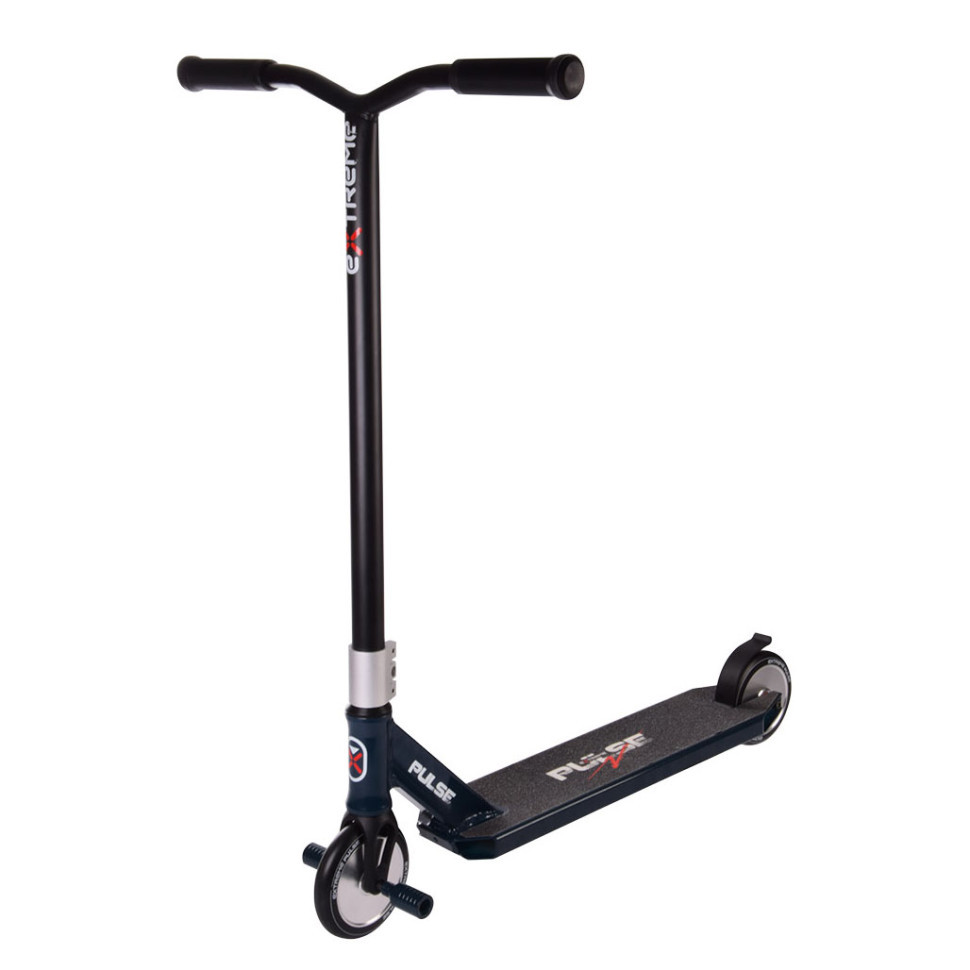 Самокат трюковий 2-х колісний TR21008 (RL7T) Extreme Motion PULSE, PU 120 мм.  Синій Вінниця - фото 1