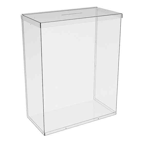 Ящик EKOSTAR без замка для пожертвований и сбора денег 390x200x500. Объем 39 литров Киев