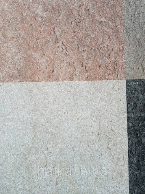 Шпалери вінілові на флізелін Marburg Dune 32552 панно мурал еко абстракція зріз каменю скеля бежевий Київ - фото 1