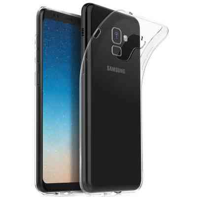 Чехол для мобильного телефона для SAMSUNG Galaxy A8 Plus 2018 Clear tpu (Transperent) Laudtec (LC-A73018BP) Винница