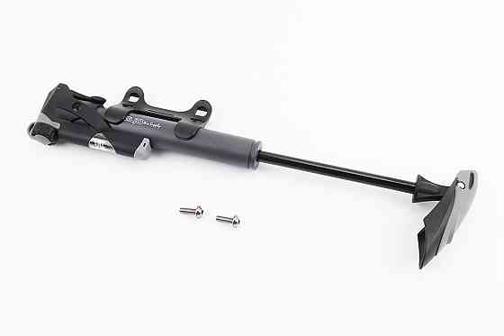 Насос пластмасовий з вузьким манометром, Т-ручкою, сірий GP-961 Киев