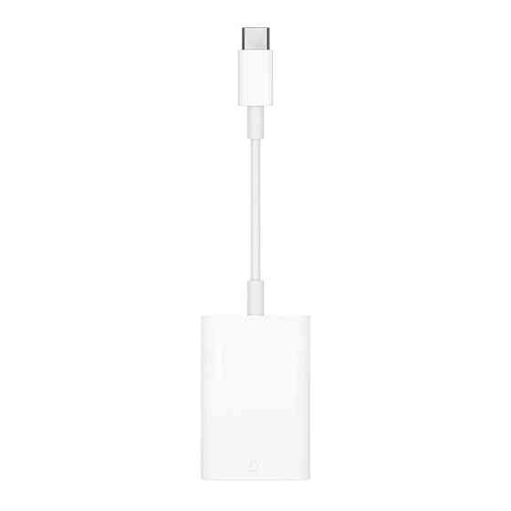 Кардридер Apple USB-C to SD Card Reader White (MUFG2/MW653) OEM ( 13787 ) Харків