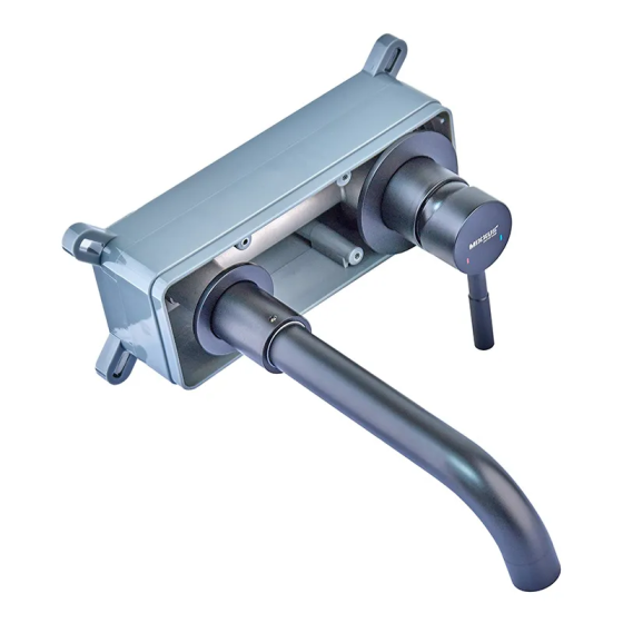 Вбудований змішувач для умивальника Mixxus SUS-111 Inner Black MI6038 Харків