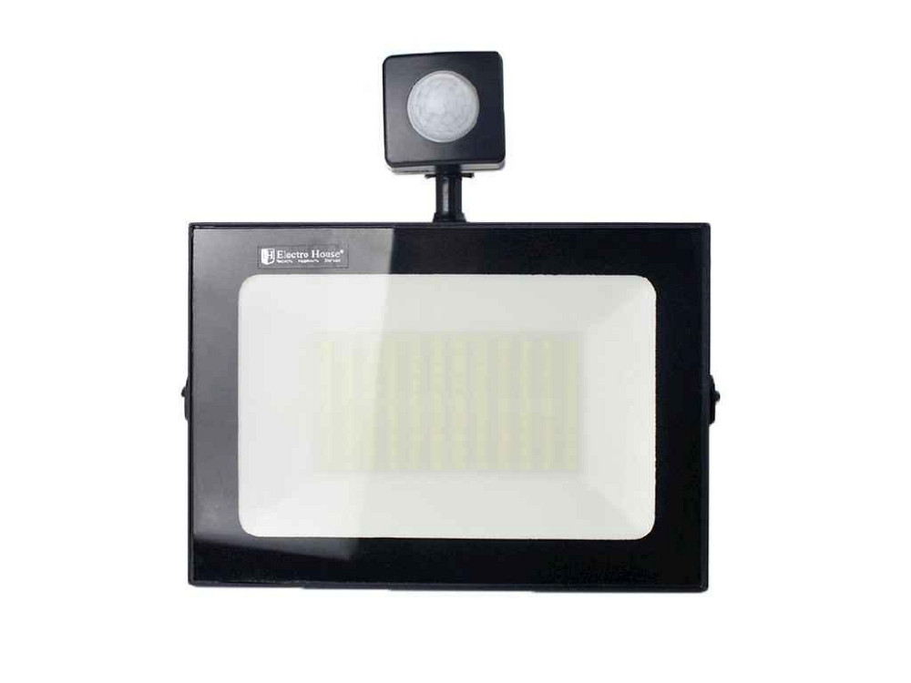 Прожектор LED з д. руху 50Вт 6000К 4500Лм IP65 EH-LP-214 ТМ ELECTROHOUSE Київ - фото 1