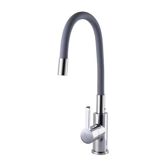 Змішувач для кухні DOMINO PRESTIGE DPS-203SLR-GREY Луцьк