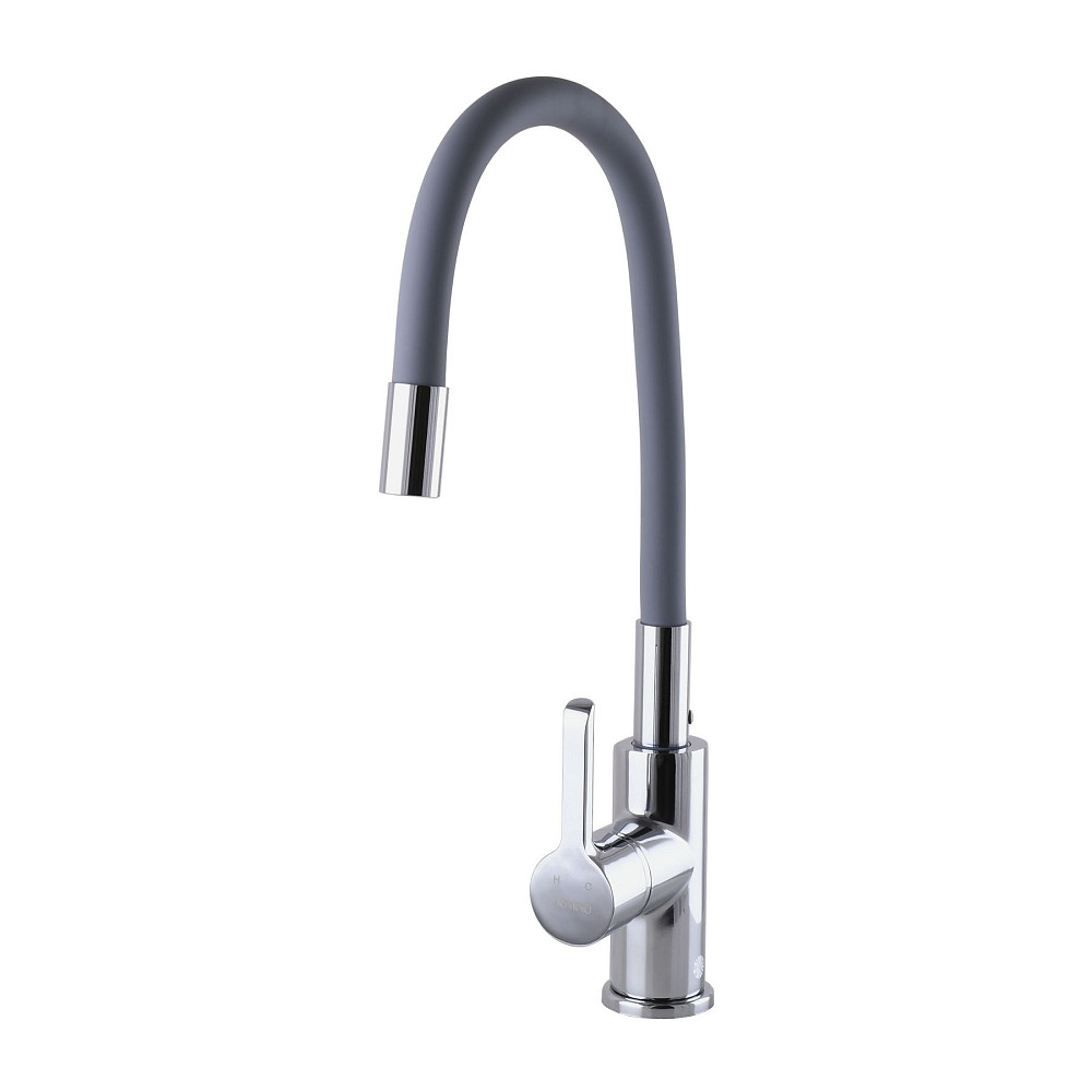 Змішувач для кухні DOMINO PRESTIGE DPS-203SLR-GREY Луцьк - фото 3