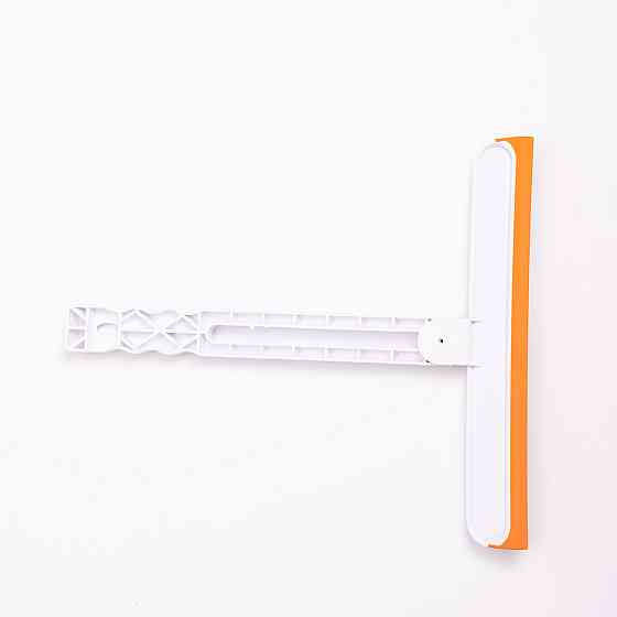 Household Скребок для миття скла складний з абразивною губкою та гумовим лезом для вікон дзерка Киев