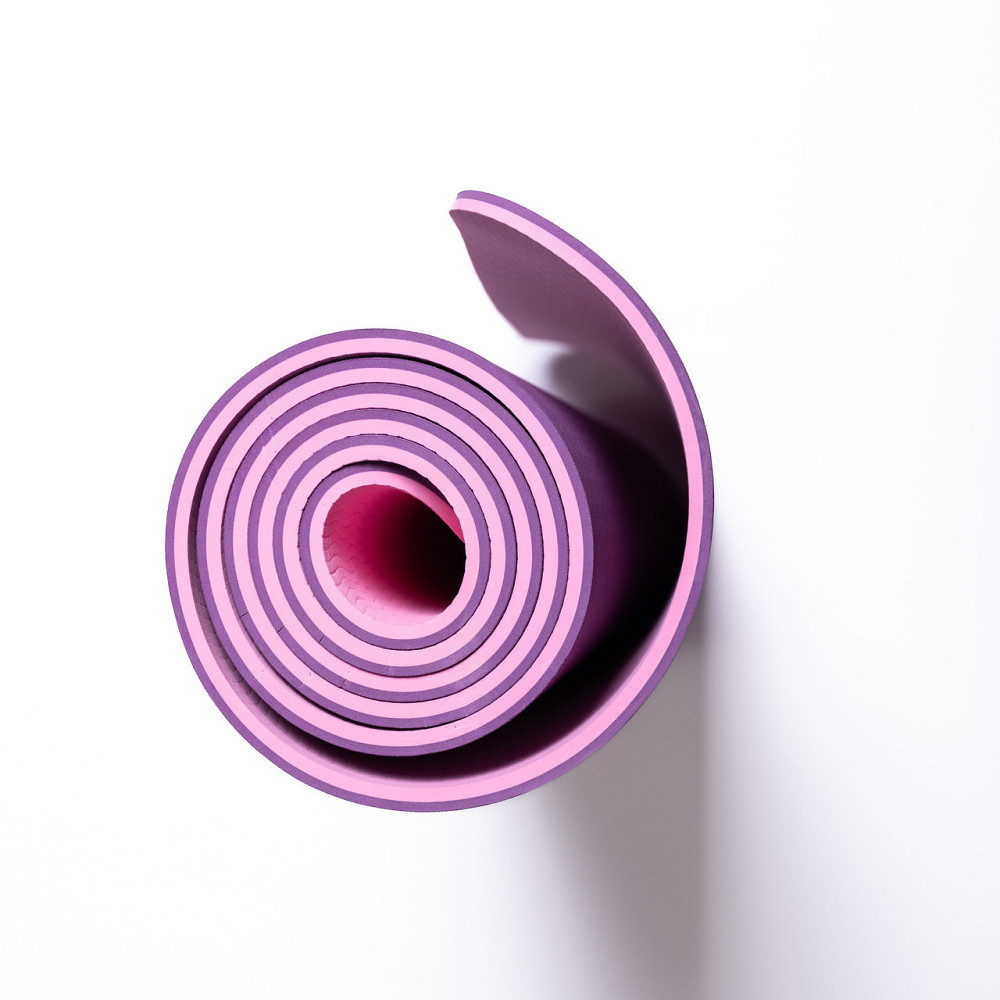 Коврик для йоги нескользящий 173×58 см Фиолетовый HP-42-10V Киев - изображение 5