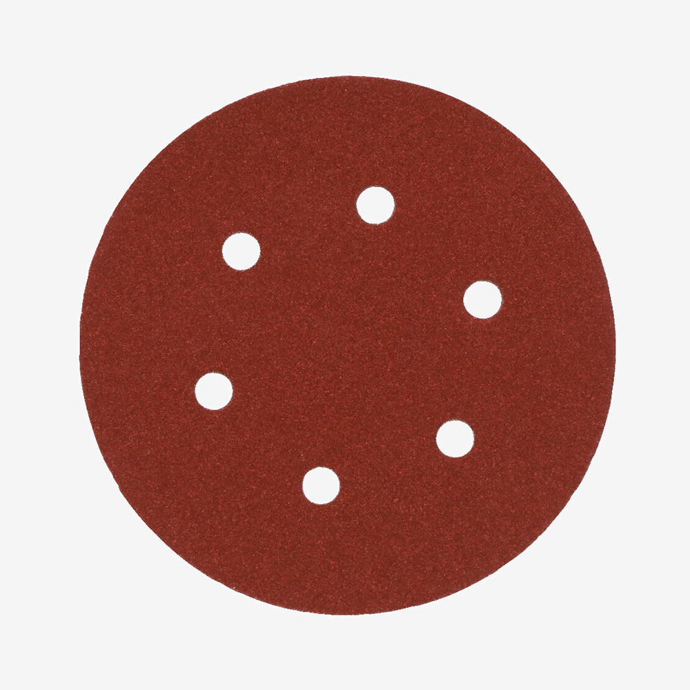 Круг шлифовальный MILWAUKEE 6 отв. H&L, Ø150мм, зерно 120, (10шт) Одесса - изображение 1