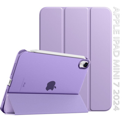 Чехол для планшета BeCover Tri Fold Hard BeCover Apple iPad Mini 7 2024 Purple (712455) Винница - изображение 1