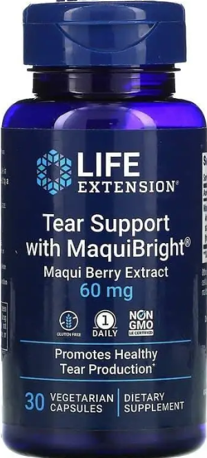 Екстракт маки для підтримки зору Life Extension Tear Support 30 вег капс Київ - фото 1