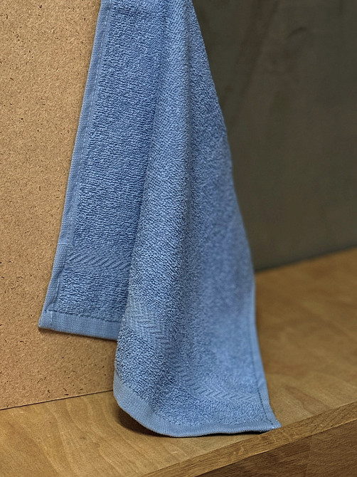 Ecotton Комплект рушників Ecotton 30х50 см махрові 6 шт. серветки для рук 380 г/м² світло-блаки Коломыя - изображение 1