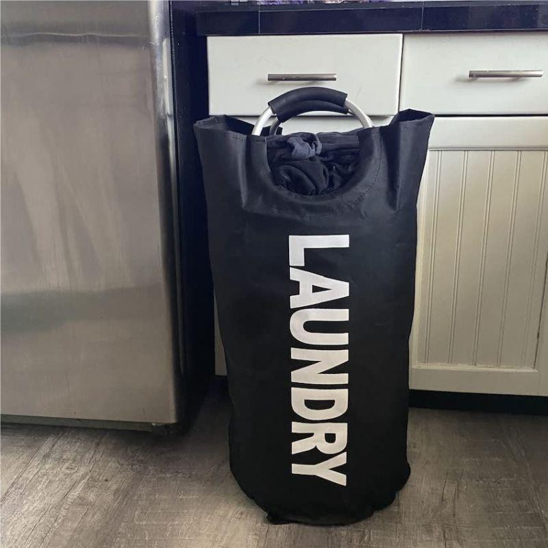 Корзина органайзер для вещей, игрушек Lovely Svi - 38 x 72 см (82 л) портативный водонепроницаемый - Черный Киев - изображение 4