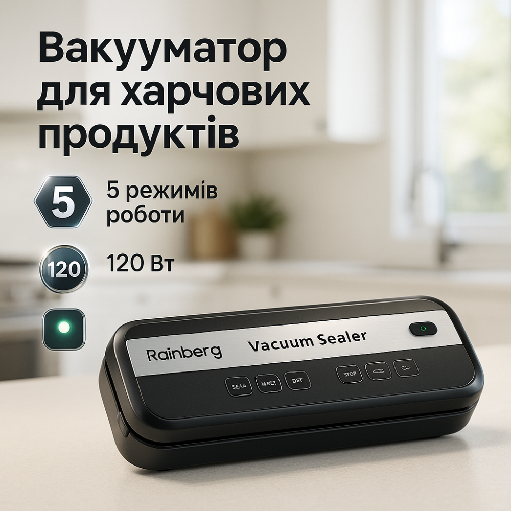 Вакууматор от сети, Аппарат для вакуумной упаковки овощей, Вакууматор для влажного вакуумирования RN-45 Львов - изображение 3