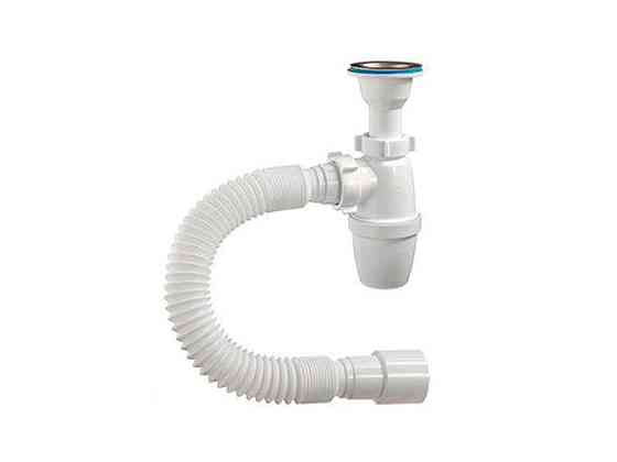 Сифон 1 1/2 с гибкой трубой А - 32019 ТМ Waterstal Solmir Киев