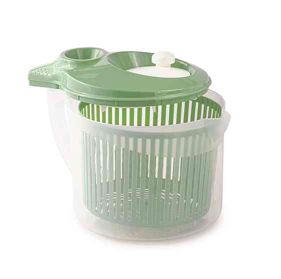 Контейнер для миття та сушки салату Snips, зелений, 3 л Київ