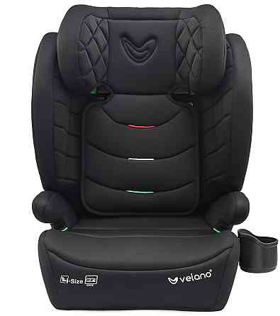 Автокрісло VELANO Forza 2 в 1 i-Size 100–150 см, ISOFIX, black Київ