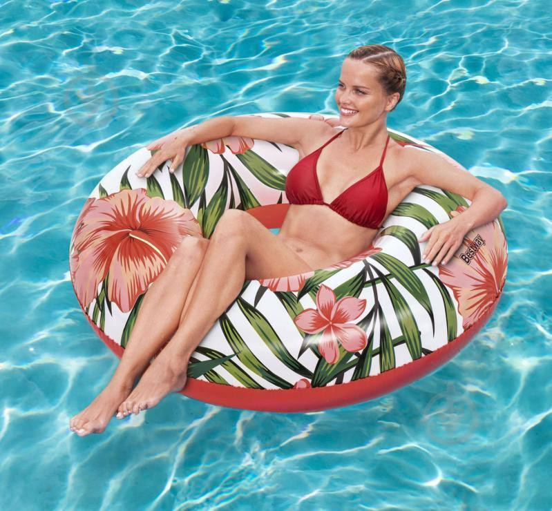 Коло надувная для плавания Bestway 36237 розовая, 119 см Киев - изображение 4