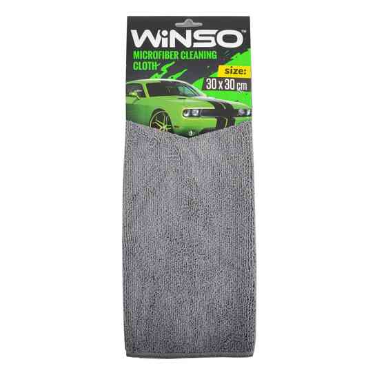 Ганчірка з мікрофібри Winso 30x30см сіра Львів