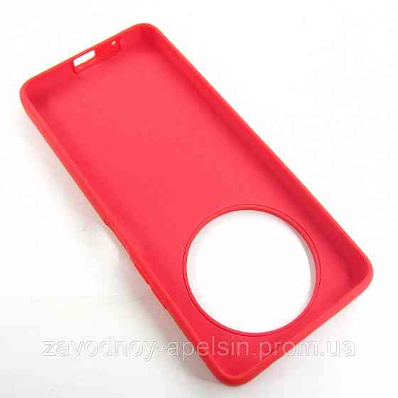 Xiaomi Redmi A3 Чохол силіконовий Мікрофібра (червоний) Одеса