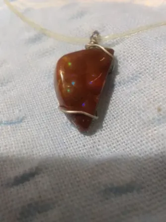 Радужный агат 1, 8×1, 2 см Киев