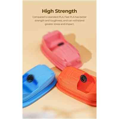 Пластик для 3D-принтера Creality PLA Fast, Ender, 1.75мм black1kg+white 1kg (3301010395) Вінниця