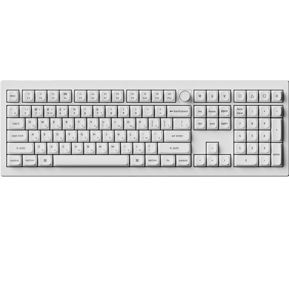 Клавіатура бездротова Keychron V6 Ultra Keychron Red Switch White RGB (V6U-F1-UA) ( 29743 ) Харьков - изображение 10