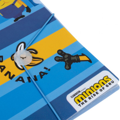 Папка на резинках Yes A4 з трьома роздільниками Minions (492100) Вінниця - фото 2