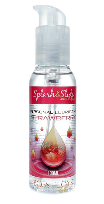 Вагінальний лубрикант STRAWBERRY Personal Lubricant Boss of Toys, 100 ml Sex Aura Київ - фото 1