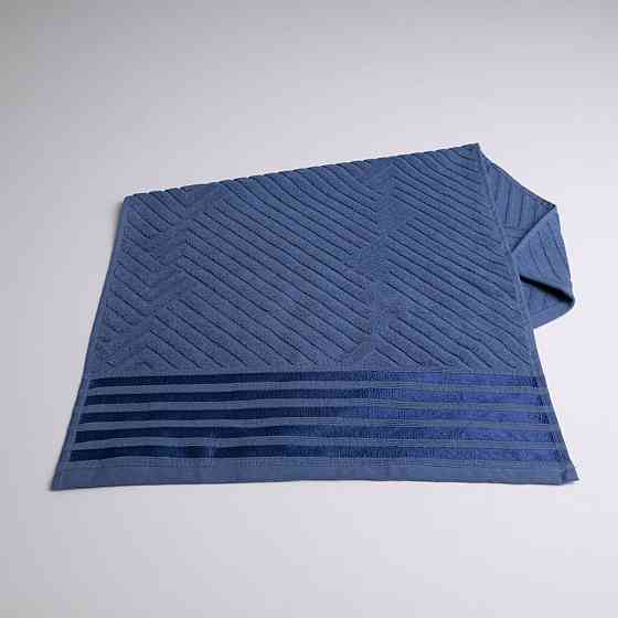 Полотенце махровое среднее SOFT GM Textile 50х90см 500г/м2 (Синий) Сумы