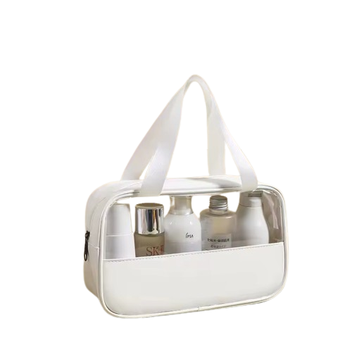 Набор косметичек женских 3 шт, для душа, белые, прозрачные Каменец-Подольский - изображение 9