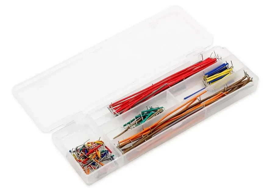 Набір різнокольорових проводів для макетування та навчання Київ - фото 17