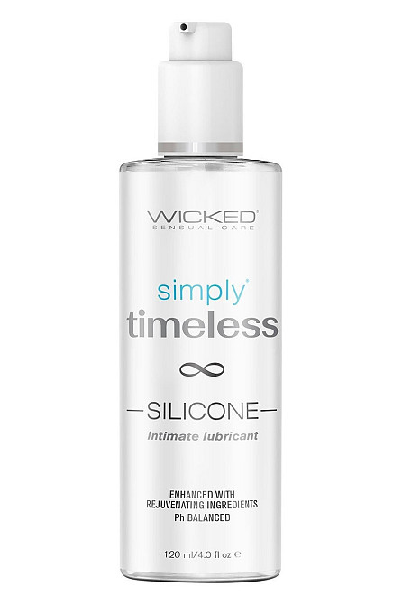 Лубрикант увлажняющий Wicked Sensual Care (Simply Timeless) на силиконовой основе, 120 мл Sex Aura Киев - изображение 1