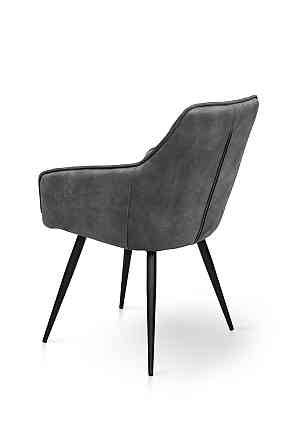 Крісло Наомі, чорний/ велюр темно-сірий Киев