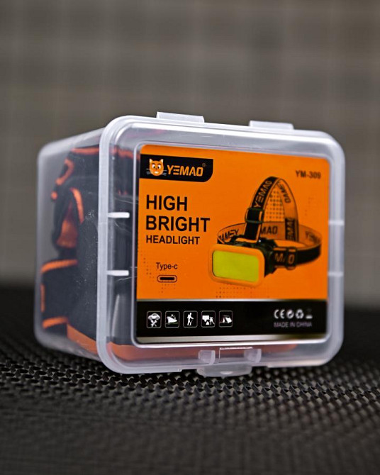Налобний ліхтарик YM-309 з червоним світлом ПП8146 Одеса - фото 2