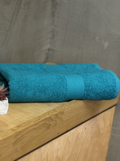 Ecotton Рушник Ecotton 50х80 см махровий бірюзового кольору Коломыя - изображение 1